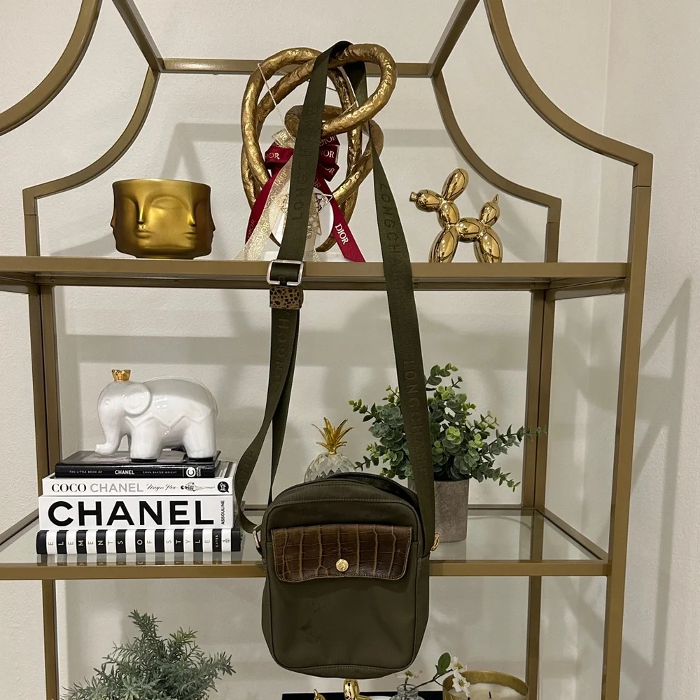 Longchamp Leather Crossbody Bag